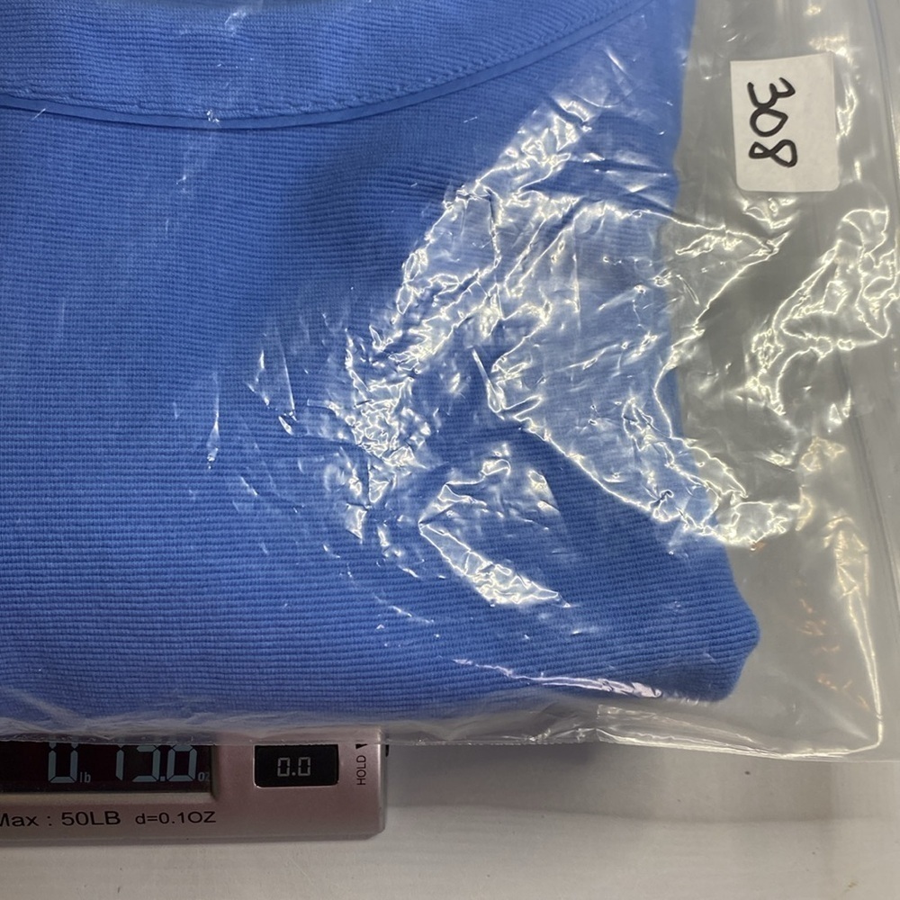 Classic Women’s Blue Scoop Neck Top - Picture 11 of 11